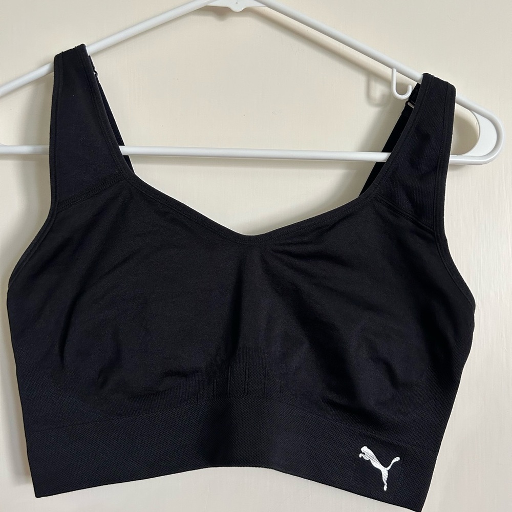 Puma Women's Black Sports Bra